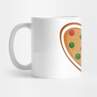 Gingerbread Heart Cookie Mug